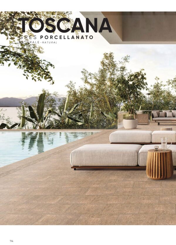 Gres porcellanato 2025 Linea Toscana  21 x 42 cm R10 - immagine 2