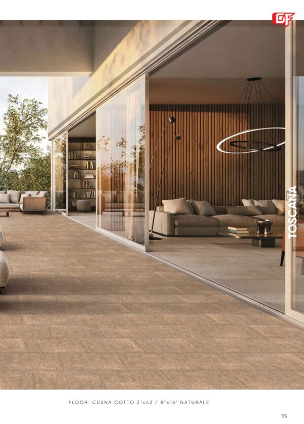Gres porcellanato 2025 Linea Toscana  21 x 42 cm R10 - immagine 3