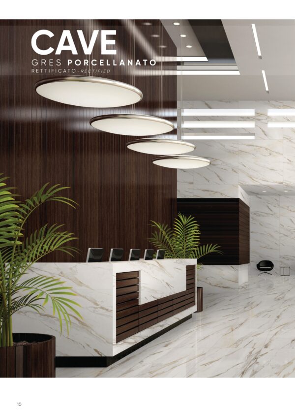 Gres porcellanato 2025 Linea Cave 60,5 cm x 121 rettificato; Anche su formato 60,5 x 60,5 rettificato - immagine 2