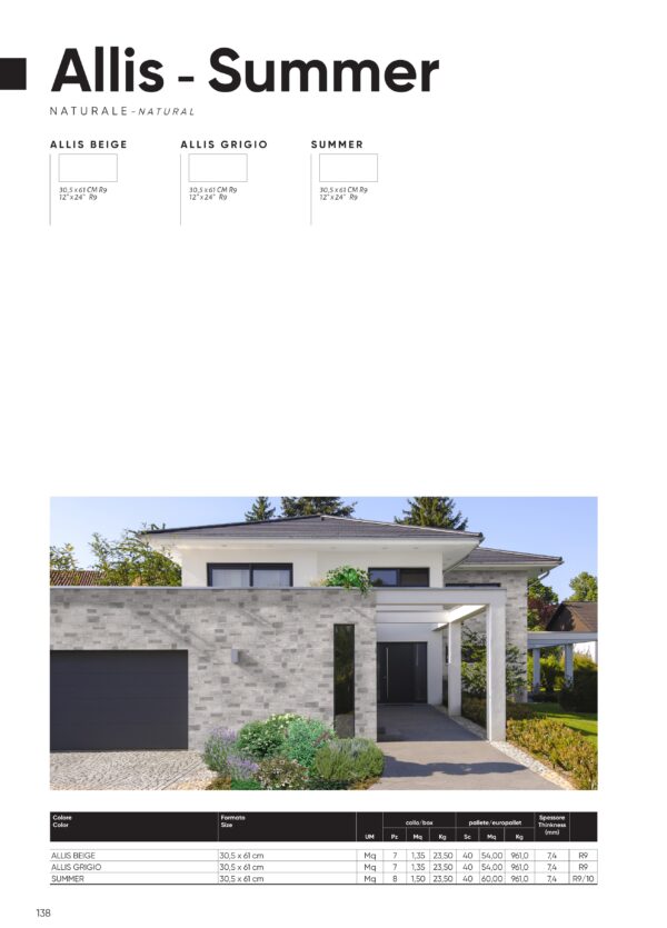Gres porcellanato 2025 Linea Allis - Summer  30,5 x 61 cm - immagine 2