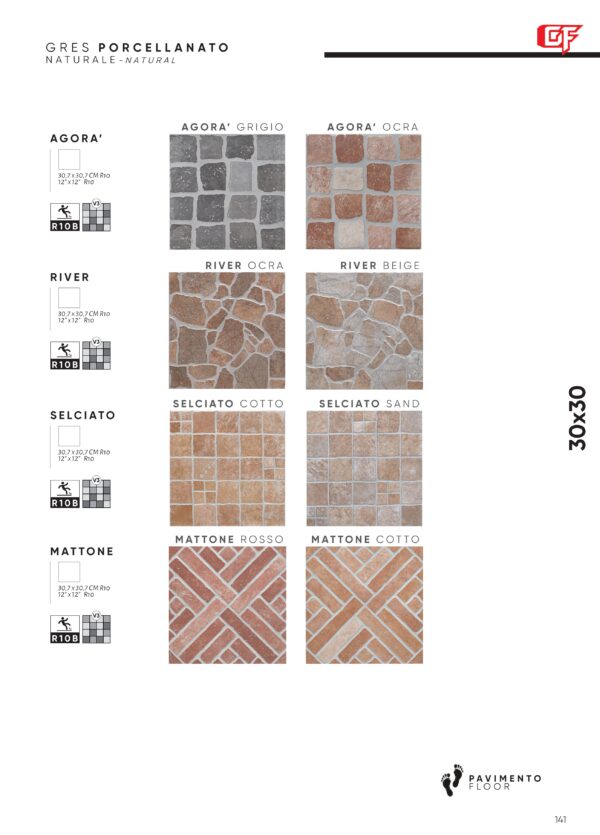 Gres porcellanato 2025 Linea ( 30 x 30 ) - 30,7 x 30,7 cm - immagine 3