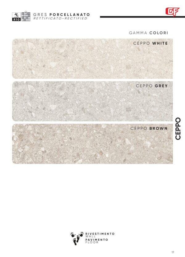 Gres porcellanato 2025 Linea Ceppo 60,5 cm x 121 rettificato; Anche su formato 60,5 x 60,5 rettificato
