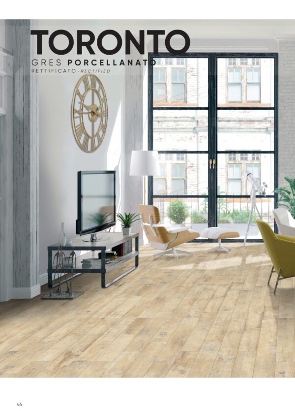 Gres porcellanato 2025 Linea Toronto 20 x 121 cm Rettificato - immagine 2