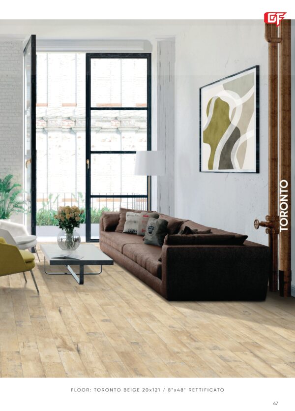 Gres porcellanato 2025 Linea Toronto 20 x 121 cm Rettificato - immagine 3