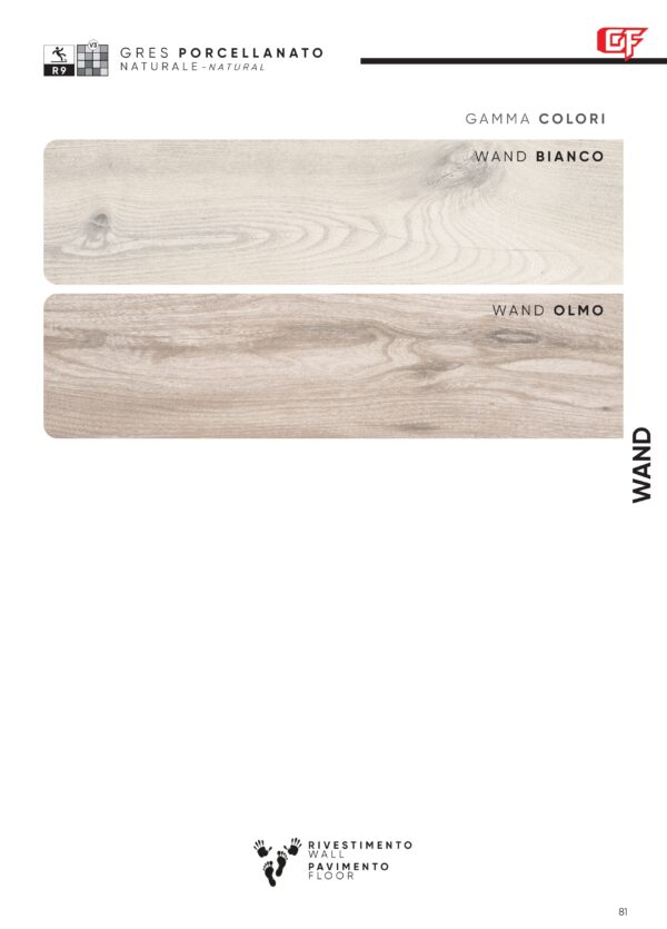 Gres porcellanato 2025 Linea Wand 17,8 x 62,8 cm
