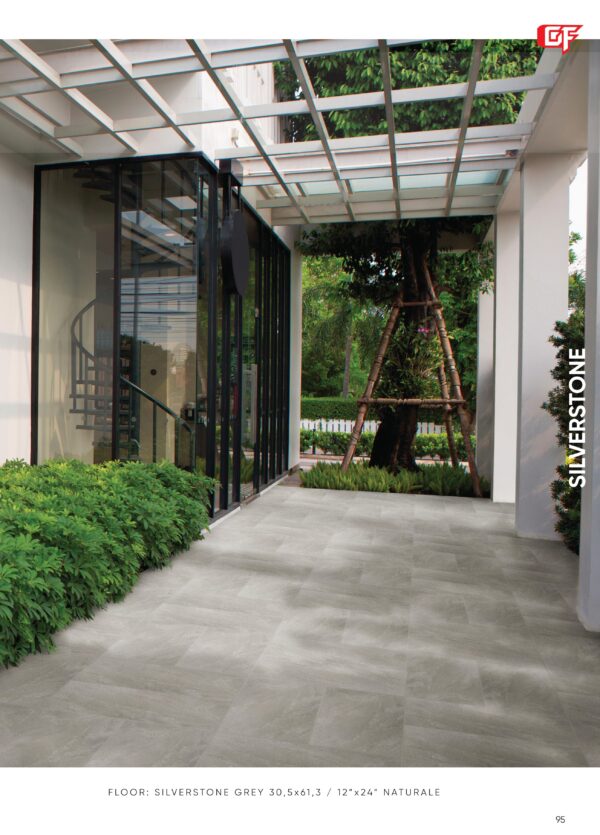 Gres porcellanato 2025 Linea Silverstone 30,5 x 61,3 cm R10 - immagine 3
